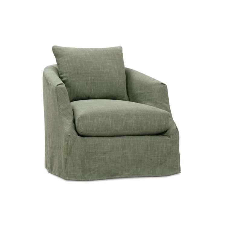 Sage green swivel online chair